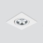 Встраиваемый точечный светильник Visio S 5W 4200K белый 15273/LED