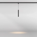 Уличный трековый подвесной светильник Фокус / Focus Led Elasity IP 3000К 8Вт 38° черный, O-TR01-1-P-8WB3K. TM Maytoni