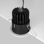 Встраиваемый светильник Зум / Zoom 12 Вт 4000 К 60° IP65 с функцией диммирования, DL034-L12W4K-D-W. TM Maytoni