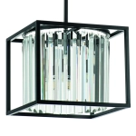 713037 Люстра REGOLO 3х40W G9 ЧЕРНЫЙ МАТОВЫЙ/ПРОЗРАЧНЫЙ Lightstar