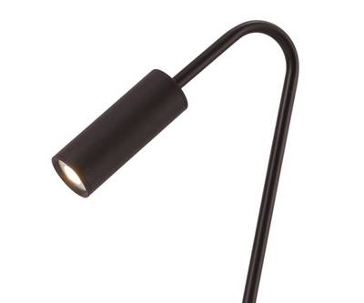 Настольная лампа Грау черный L20 h46 Gu10 1*5W (4000K) (Led лампы в комплекте)