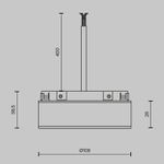 Блок питания встраиваемый Basity 48V, 100Вт, черный, Smart, TRA172DR-100W-DS-B. TM Maytoni