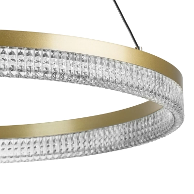 736161 Люстра ROTONDA 38W LED 2106LM 180G ЛАТУНЬ 3000K