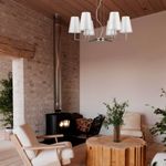 SLE105901-01 Светильник настенный Никель/Белый E14 1*40W