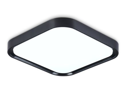 Потолочный светодиодный светильник FZ1268 BK черный 27W 5000K 350*350*60 (Без ПДУ)