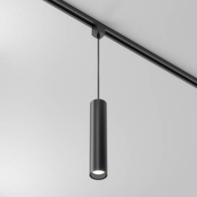 Трековый подвесной светильник Focus Unity GU10х1, TR025-1-GU10-B. TM Maytoni