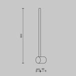Настенный светильник (бра) Light stick 3000К 7Вт, MOD237WL-L6B3K. TM Maytoni