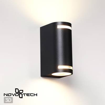 370839 STREET NT22 399 черный Светильник ландшафтный IP54 GU10 2*15W 220V LANDSCAPE