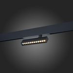 ST656.496.09 Светильник трековый Черный LED 1*9W 2700K-6000K 700Lm Ra&gt;90 24 IP20 L220xW25xH105 220V