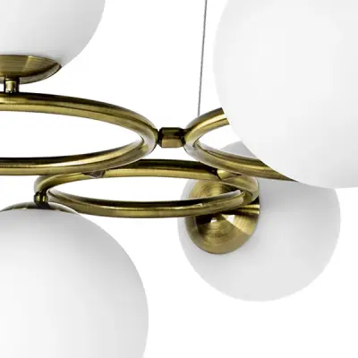 815091 Люстра GLOBO 9х40W G9 ЛАТУНЬ Lightstar