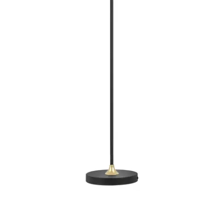 738773 Торшер ACRILE 7W LED 263LM 120G ЗОЛОТО/ЧЕРНЫЙ 3000K