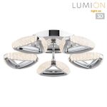 8239/5CL LEDIO LN25 000 хром, металл/пластик Люстра потолочная с ПДУ LED 65W 3000-6000K 220V RUANA