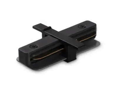 Коннектор прямой для встраиваемого шинопровода Standard 220V PRO GL7162 BK черный IP20 81*60