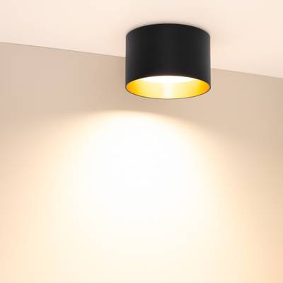 Светильник SP-BISCOTTO-R140-15W Warm3300-MIX (BK-GD, 80 deg, 230V) (Arlight, IP54 Металл, 5 лет)