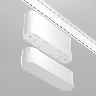 Адаптер к трековому светильнику Radity 115mm белый, TRA084FC-11SW. TM Maytoni