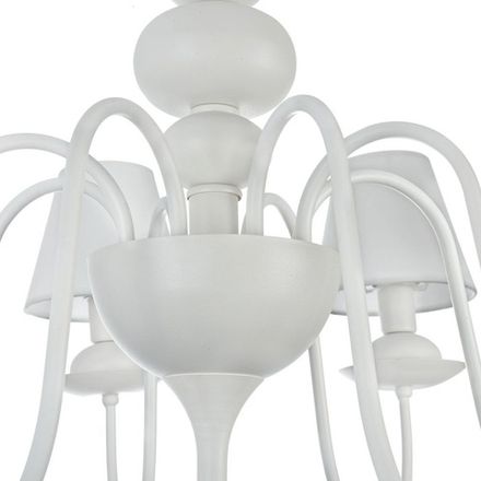 Люстра Eliza FR5756-PL-06-W, E14х6. TM Maytoni