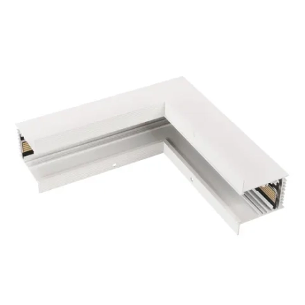Коннектор угловой MAG-CON-4560-F-L90-INT (WH, 5LN, внутренний) (Arlight, IP20 Металл, 5 лет)