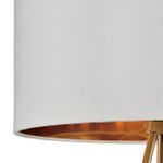 8077/1F NEOCLASSI LN25 золото/белый, металл/текстиль Торшер E27 1*60W 220V TAPIOKA