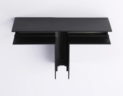 Коннектор T-образный для накладного шинопровода Magnetic GL3374 BK черный 170*85*53.7