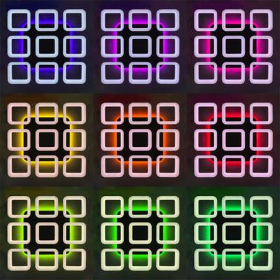 Citilux Паркер Смарт CL225A295E RGB Умная люстра Венге