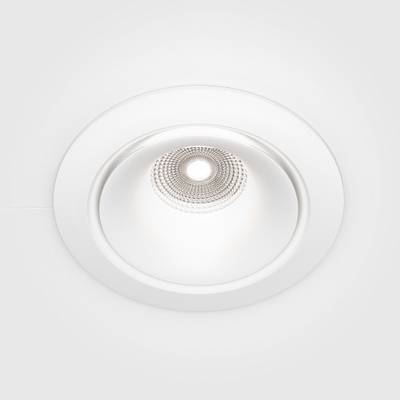 Встраиваемый светильник Yin 4000K 1x12Вт 60°, DL031-L12W4K-W. TM Maytoni
