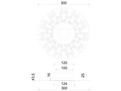 Декоративная подсветка ARTE LAMP BISCOTTO A2643AP-1GO, 1хLED