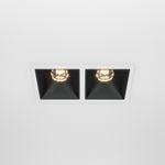 Встраиваемый светильник Alfa LED 3000K 2x10Вт 36° Dim Triac, DL043-02-10W3K-D-SQ-WB. TM Maytoni