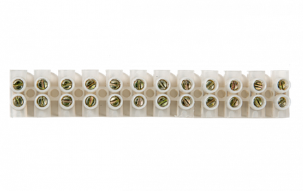 Колодка КЗВ 20-12 20А 4-12мм 12пар IN HOME 4690612032559