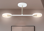 Подвесной светильник со сменной лампой TR8222/2 WH/SB белый/бронза E27/2 max 40W 510*165*190