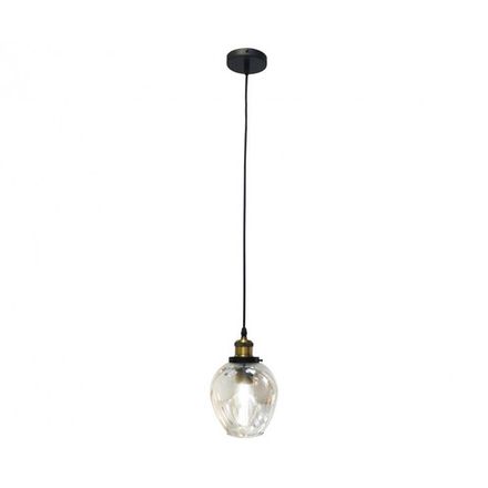 07512-1A,21 Подвес Нисса прозрачный d15 h150 E27 1*40W