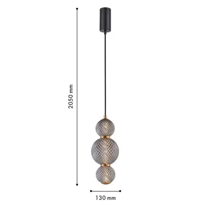 Подвес Kiran 4611-1P, LED*7W, 910LM, 3000K. ТМ F-Promo