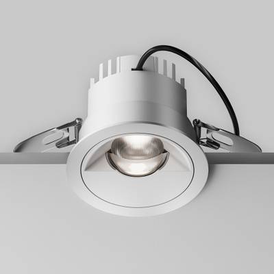 Встраиваемый светильник Parete 2700К-3000K-4000К 12Вт 36°, DL100-12W2.7-3-4K-RD-W. TM Maytoni