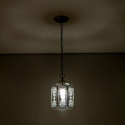 Citilux Витра-2 CL442210 Подвесной светильник витражный Бронза