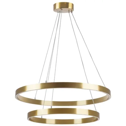 748123 Люстра SATURNO LED 84W 5800LM 70G ЗОЛОТО 3000-6000K