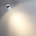 7133/7CL HIGHTECH ODL26 Потолочный светильник белый/металл IP20 LED 7W 525Лм 3000K 36° 220-240V TURNO