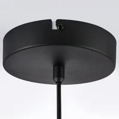 737527 Люстра EMISFERO 8W LED 250LM G ЧЕРНЫЙ/ПРОЗРАЧНЫЙ+ЯНТАРЬ 3000K Lightstar