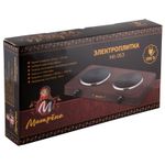 Электроплитка Матрёна МА-063, коричневый, блин,  2 конф.