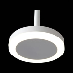 ST104.503.06 Светильник подвесной Белый LED 1*6W 3000K 468Lm Ra>80 120° IP20 D112xH184 170-240V