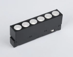 Светильник светодиодный для шинопровода Magnetic GL4019 BK черный IP20 6W 4200K 48V 24° 115*22*45