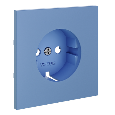 VLS000615 Накладка для розетки с заземлением, S70 (деним). (ТМ Maytoni)