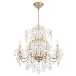 Люстра Crystal Lux ODELIS SP8 GOLD 2571/308