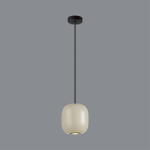 5060/1GA PENDANT ODL24 377 цвет слонов.кости/черный/металл Подвес GU10 LED 4W COCOON