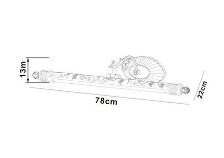 Подсветка для картин Arte Lamp NAPOLI A6312AP-1AB, LED