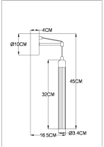 Бра Arte Lamp BIAS A1802AP-5PB, 1хLED