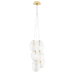 Светильник подвесной Crystal Lux MAR SP6 TRANSPARENTE 2350/206