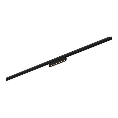 ST666.436.05 Магнитный трековый светильник Черный LED 1*5W 3000K 220Lm Ra>90  IP20 L100xW10xH18 24V