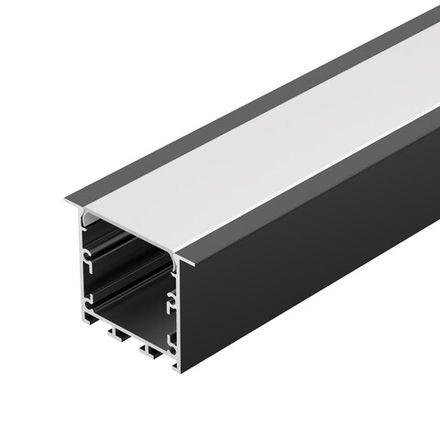 Профиль LINIA49-F-М-2500 BLACK (Arlight, Алюминий)