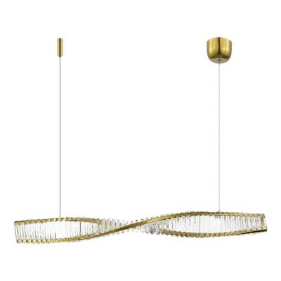 SL6205.323.01 Светильник подвесной ST-Luce Латунь/Прозрачный LED 1*25W 3000K
