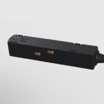 Коннектор питания угловой S35 черный, TRA004CPC-22B. TM Maytoni