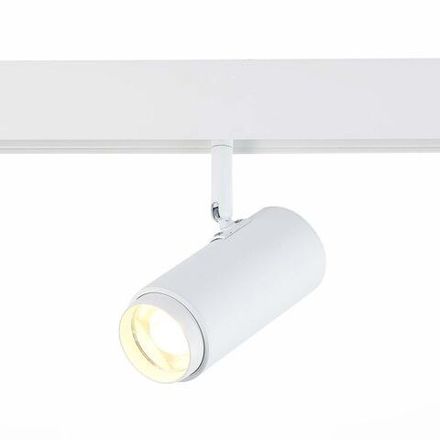ST357.536.06 Магнитный трековый светильник ZOOM белый LED 1*6W 3000K 667Lm Ra&gt;80 10-60° IP20 L137xW59xH178 48V